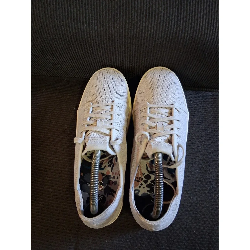 Olukai Pehuea Li Light Grey Textile Lace Up Sneakers Womens‎ Size 9 20379-DWDW